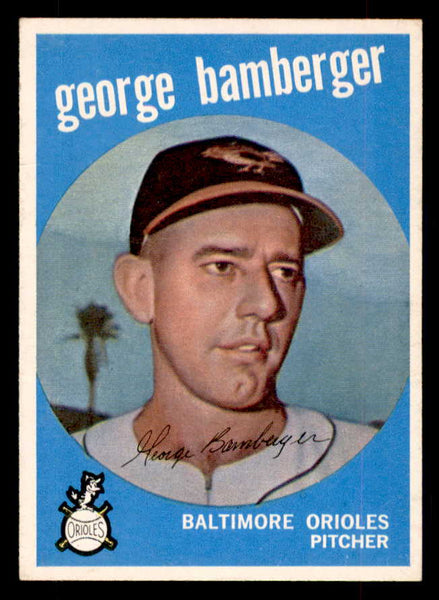 1959 Topps Baseball #529 George Bamberger Orioles EX-MT 553369