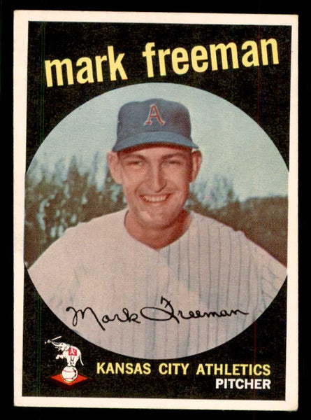 1959 Topps Baseball #532 Mark Freeman A's EX-MT 553372