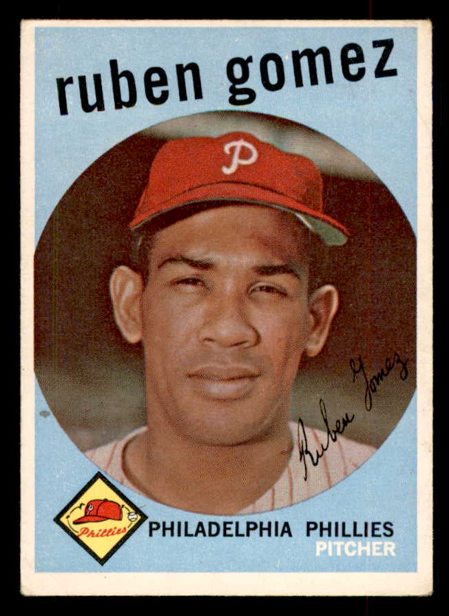 1959 Topps Baseball #535 Ruben Gomez Phillies VG-EX 553375