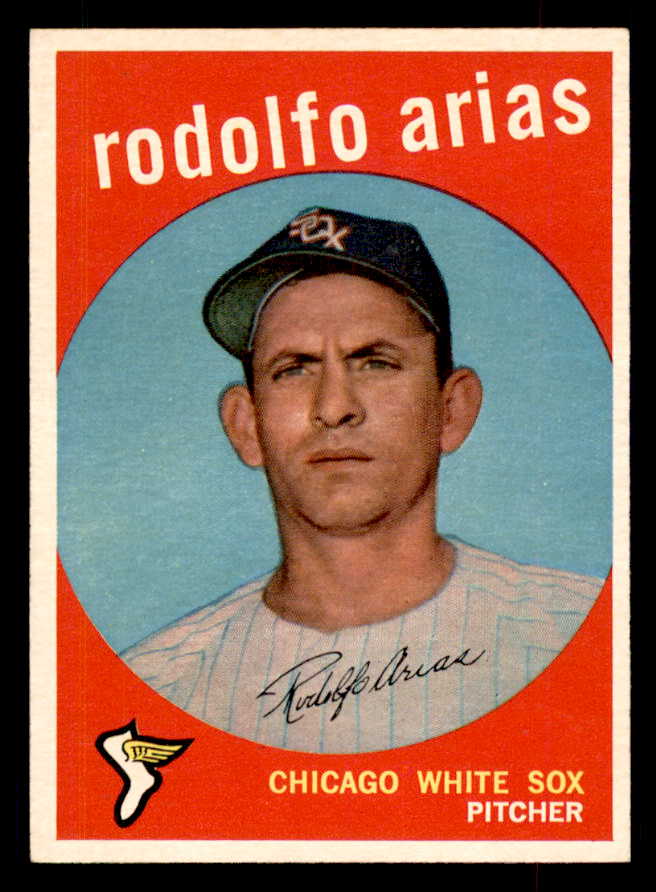 1959 Topps Baseball #537 Rodolfo Arias White Sox EX-MT 553377