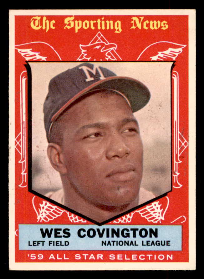 1959 Topps Baseball #565 Wes Covington A.S. Braves EX-MT 553398