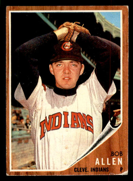 1962 Topps Baseball #543 Bob Allen Indians VG-EX 553437