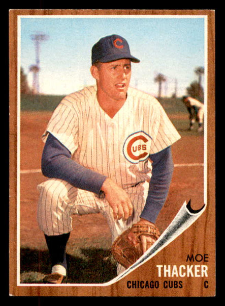 1962 Topps Baseball #546 Moe Thacker Cubs EX-MT 553439