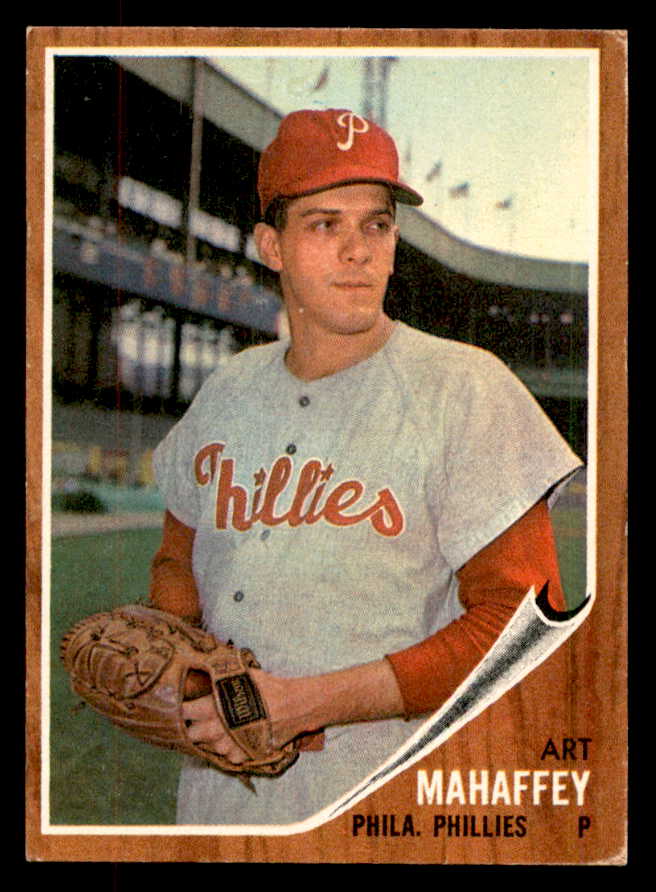 1962 Topps Baseball #550 Art Mahaffey Phillies EX-MT 553446