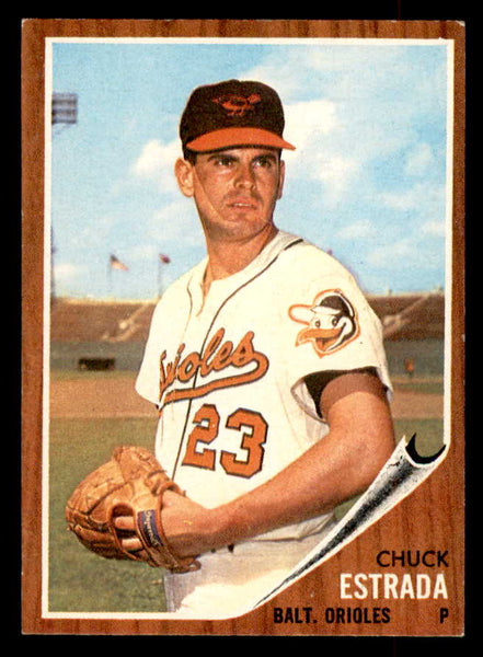 1962 Topps Baseball #560 Chuck Estrada Orioles EX-MT 553466