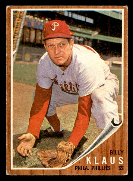 1962 Topps Baseball #571 Billy Klaus Phillies VG-EX 553490