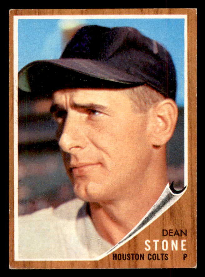 1962 Topps Baseball #574 Dean Stone Colt .45s EX-MT 553495
