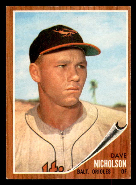 1962 Topps Baseball #577 Dave Nicholson Orioles EX-MT 553499