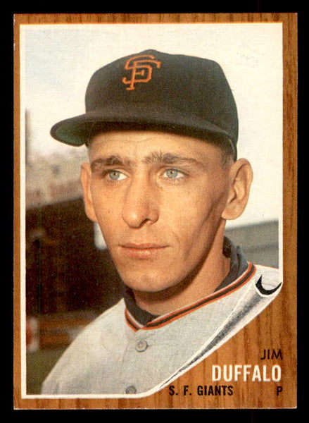 1962 Topps Baseball #578 Jim Duffalo Giants EX-MT 553502