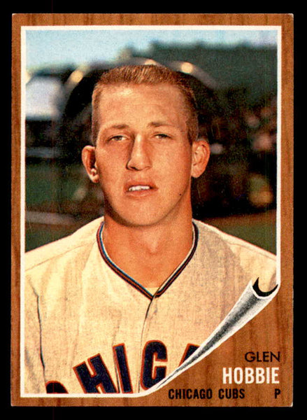 1962 Topps Baseball #585 Glen Hobbie Cubs EX-MT 553515
