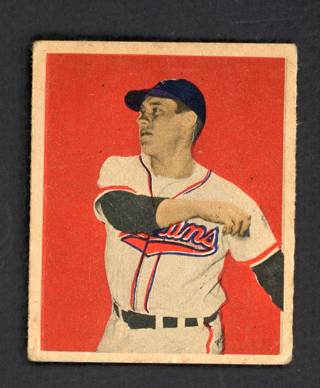 1949 Bowman Baseball #027 Bob Feller Indians VG 553555