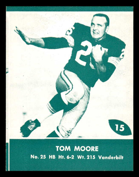1960 Lake To Lake #015 Tom Moore Packers NR-MT 553556