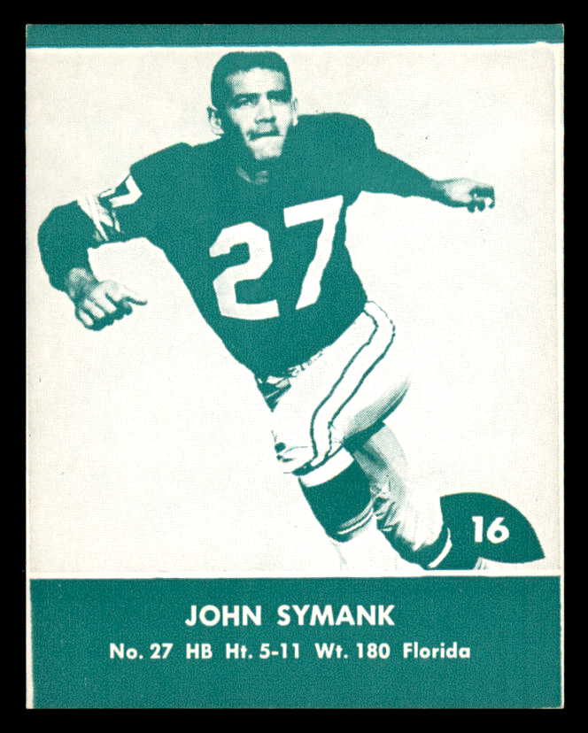 1960 Lake To Lake #016 John Symank Packers EX-MT 553563