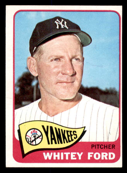 1965 Topps Baseball #330 Whitey Ford Yankees EX-MT 553586
