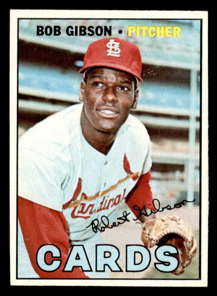 1967 Topps Baseball #210 Bob Gibson Cardinals EX-MT 553597