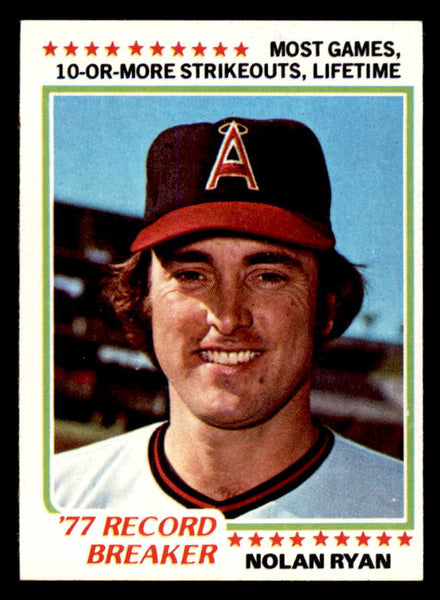 1978 Topps Baseball #006 Nolan Ryan RB Angels NR-MT 553601