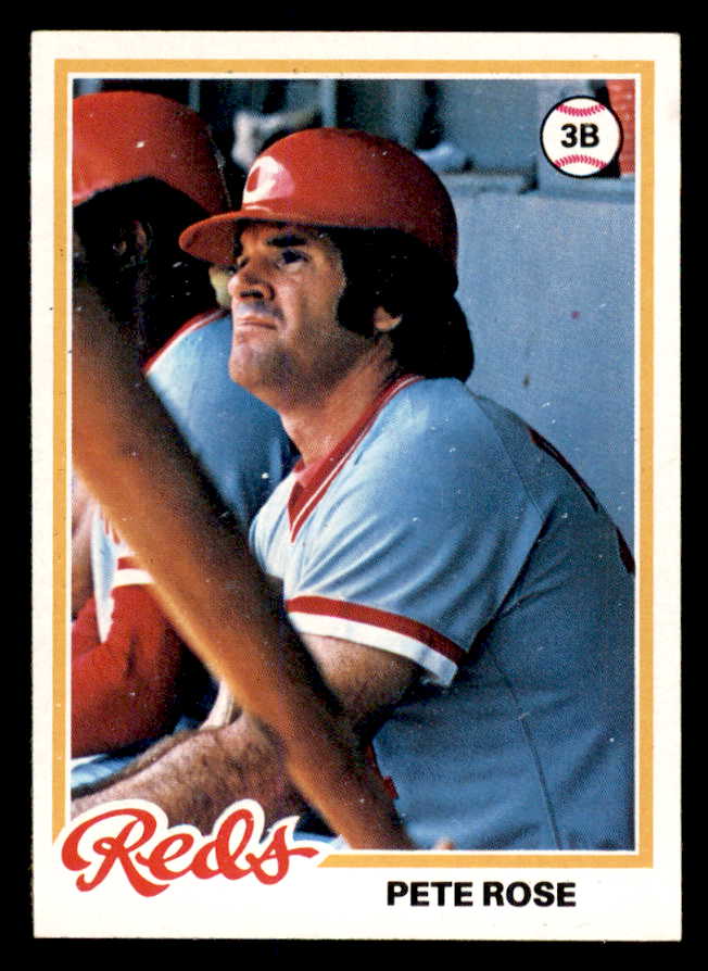 1978 Topps Baseball #020 Pete Rose Reds NR-MT 553602