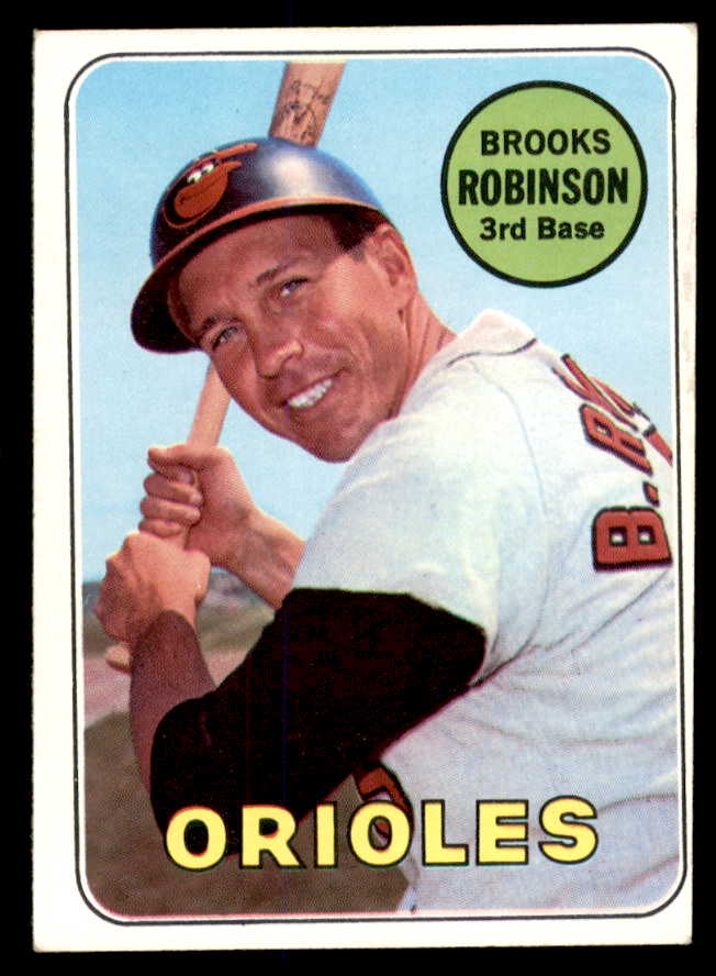 1969 Topps Baseball #550 Brooks Robinson Orioles VG 553614