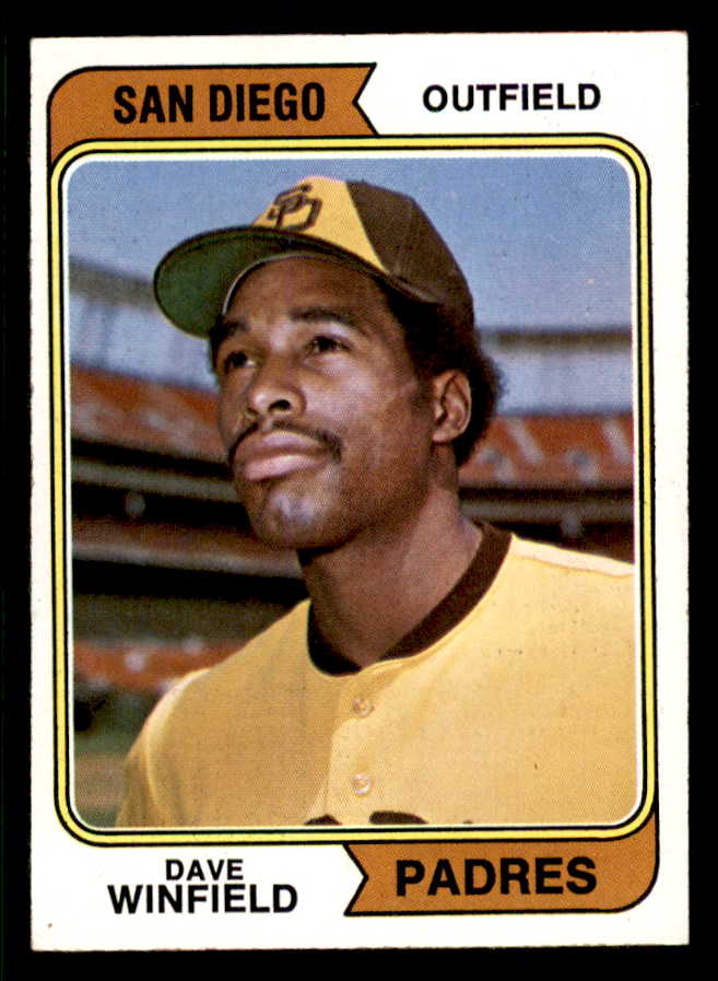 1974 Topps Baseball #456 Dave Winfield Padres EX-MT 553622