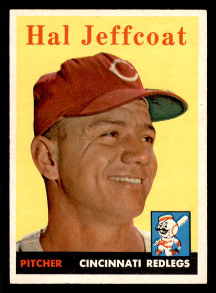 1958 Topps Baseball #294 Hal Jeffcoat Reds NR-MT 553651