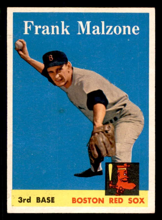 1958 Topps Baseball #260 Frank Malzone Red Sox NR-MT 553652