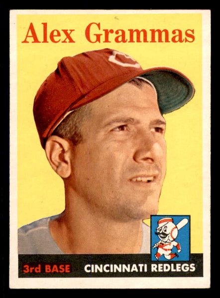 1958 Topps Baseball #254 Alex Grammas Reds NR-MT 553653