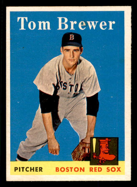 1958 Topps Baseball #220 Tom Brewer Red Sox NR-MT 553656