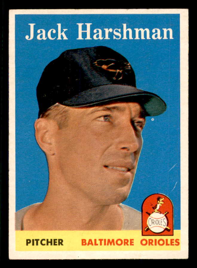 1958 Topps Baseball #217 Jack Harshman Orioles NR-MT 553657