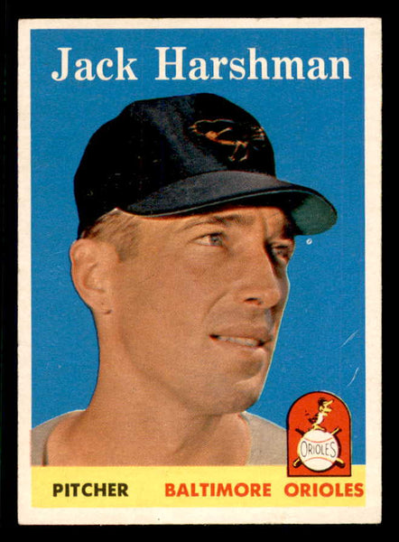 1958 Topps Baseball #217 Jack Harshman Orioles NR-MT 553657