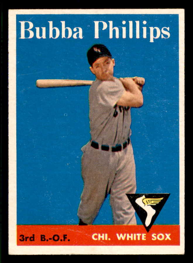 1958 Topps Baseball #212 Bubba Phillips White Sox NR-MT 553658