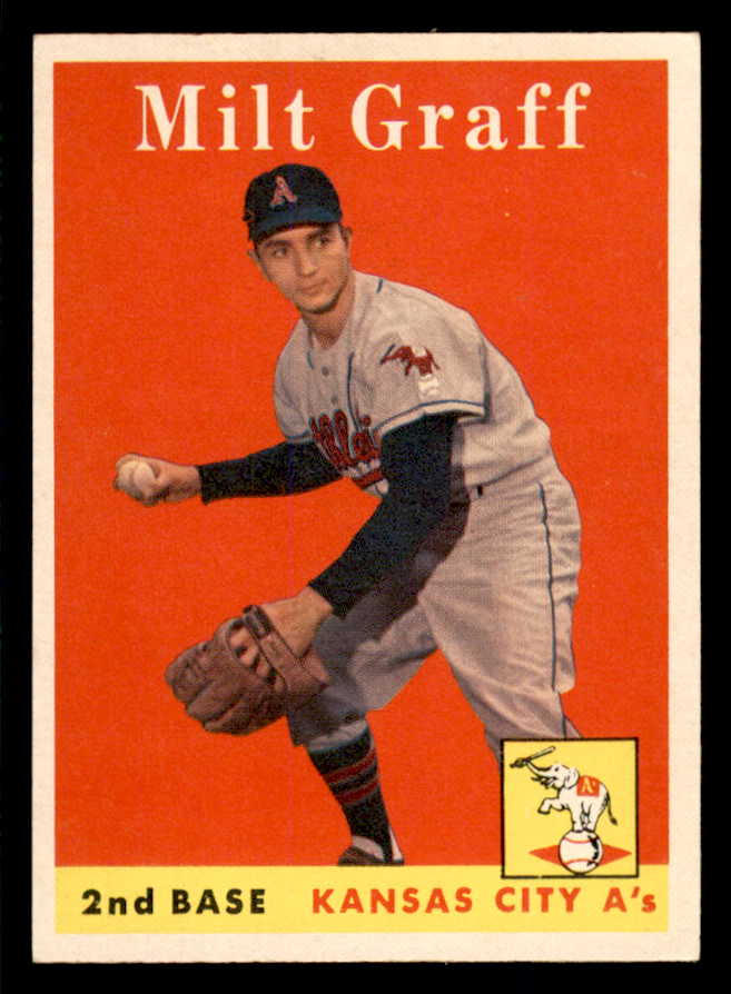 1958 Topps Baseball #192 Milt Graff A's NR-MT 553664