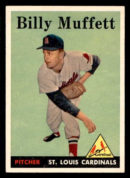 1958 Topps Baseball #143 Billy Muffett Cardinals NR-MT 553667