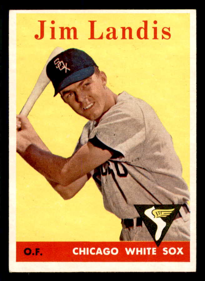 1958 Topps Baseball #108 Jim Landis White Sox NR-MT 553669