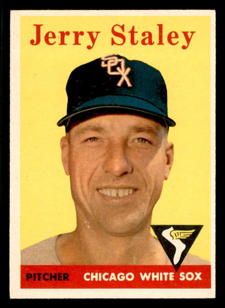 1958 Topps Baseball #412 Jerry Staley White Sox NR-MT 553683