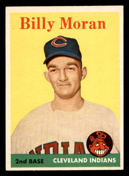 1958 Topps Baseball #388 Billy Moran Indians NR-MT 553688