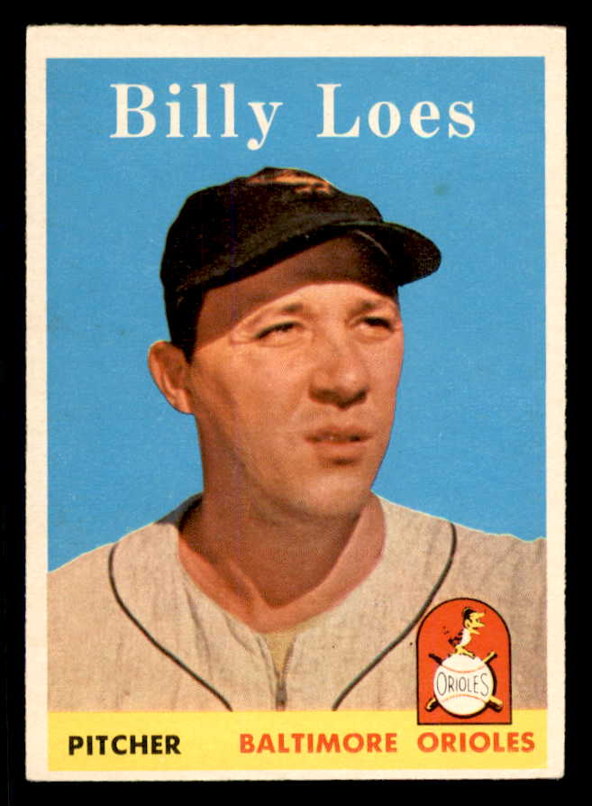 1958 Topps Baseball #359 Billy Loes Orioles NR-MT 553689