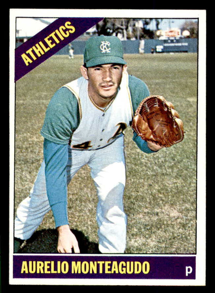 1966 Topps Baseball #532 Aurelio Monteagudo A's NR-MT 553713
