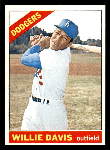 1966 Topps Baseball #535 Willie Davis Dodgers EX-MT 553719