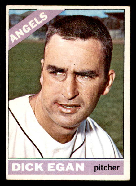 1966 Topps Baseball #536 Dick Egan Angels EX 553721