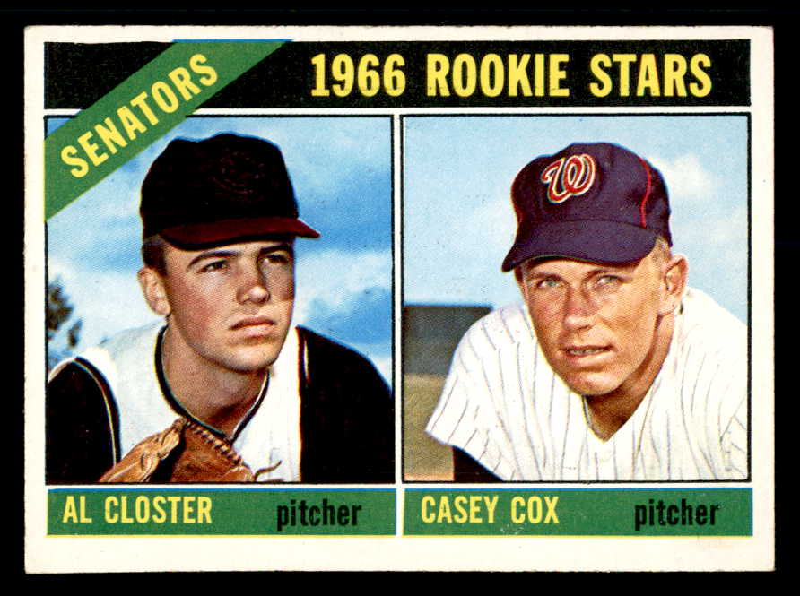 1966 Topps Baseball #549 Casey Cox Senators EX-MT 553746