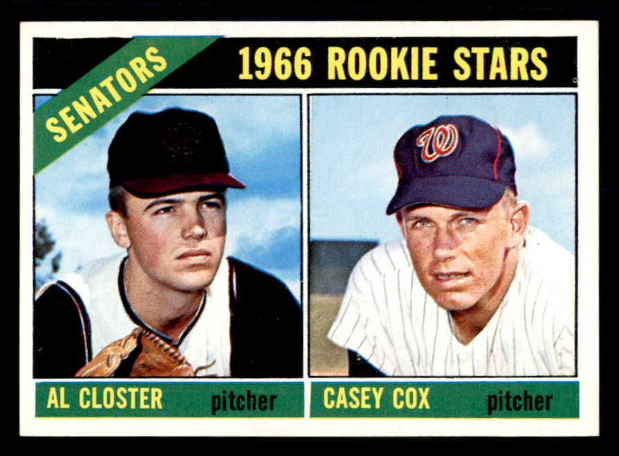 1966 Topps Baseball #549 Casey Cox Senators NR-MT 553747