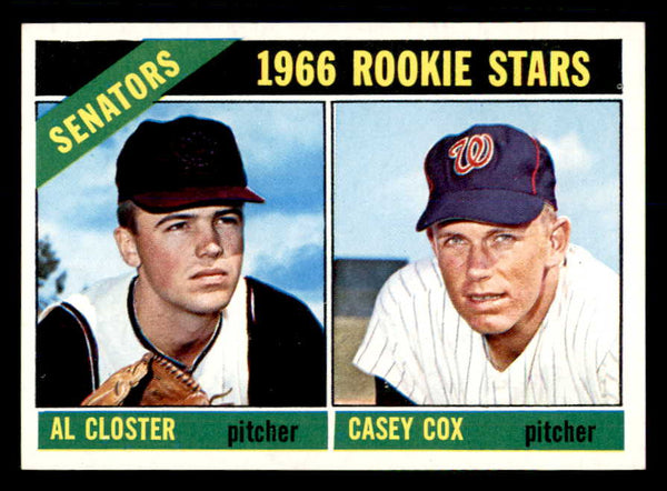 1966 Topps Baseball #549 Casey Cox Senators NR-MT 553747