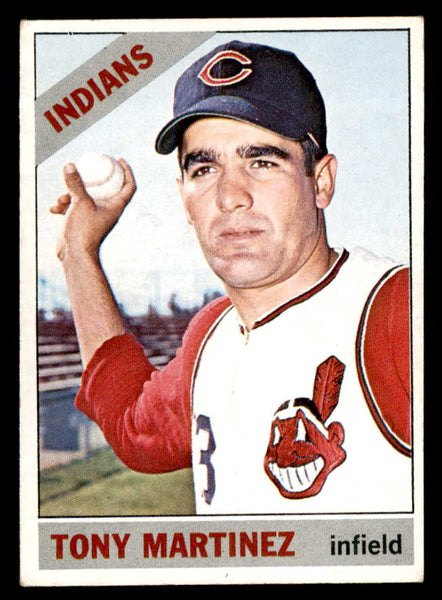 1966 Topps Baseball #581 Tony Martinez Indians EX 553814