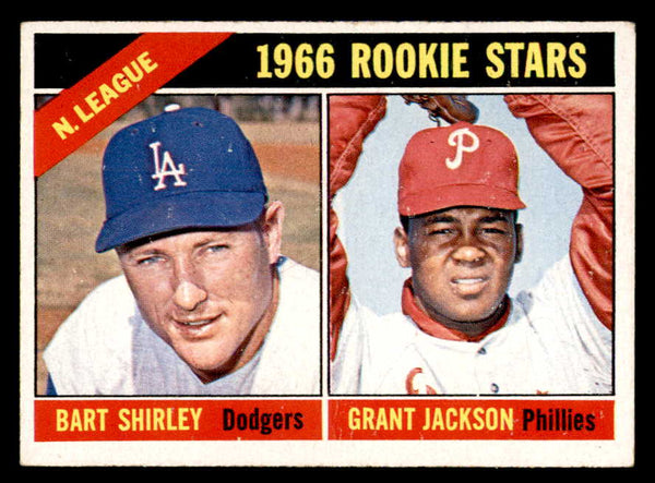 1966 Topps Baseball #591 Grant Jackson Phillies EX+/EX-MT 553840