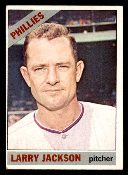 1966 Topps Baseball #595 Larry Jackson Phillies VG-EX 553855