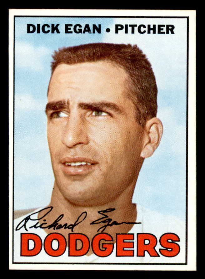 1967 Topps Baseball #539 Dick Egan Dodgers NR-MT 553900