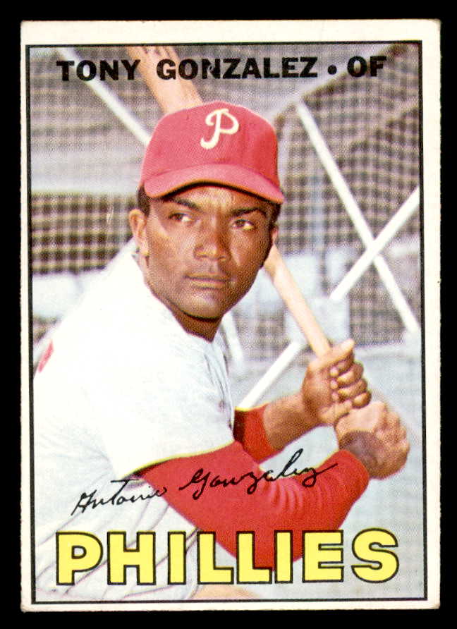 1967 Topps Baseball #548 Tony Gonzalez Phillies VG-EX 553955