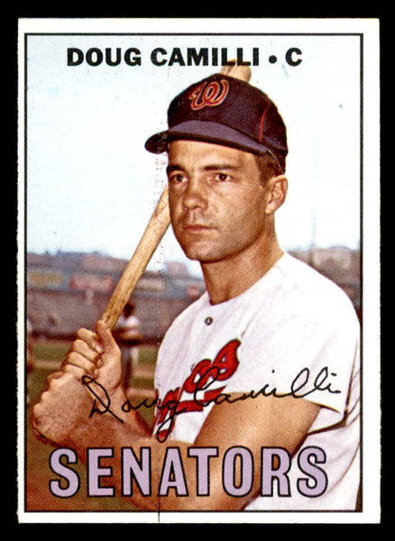 1967 Topps Baseball #551 Doug Camilli Senators NR-MT 553968
