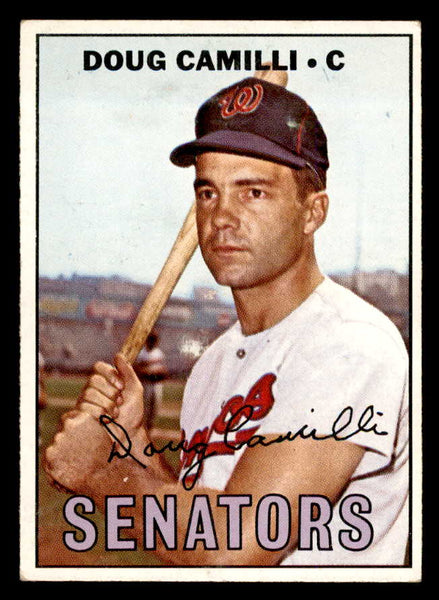 1967 Topps Baseball #551 Doug Camilli Senators VG-EX 553971