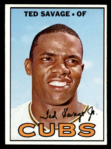 1967 Topps Baseball #552 Ted Savage Cubs EX-MT 553979